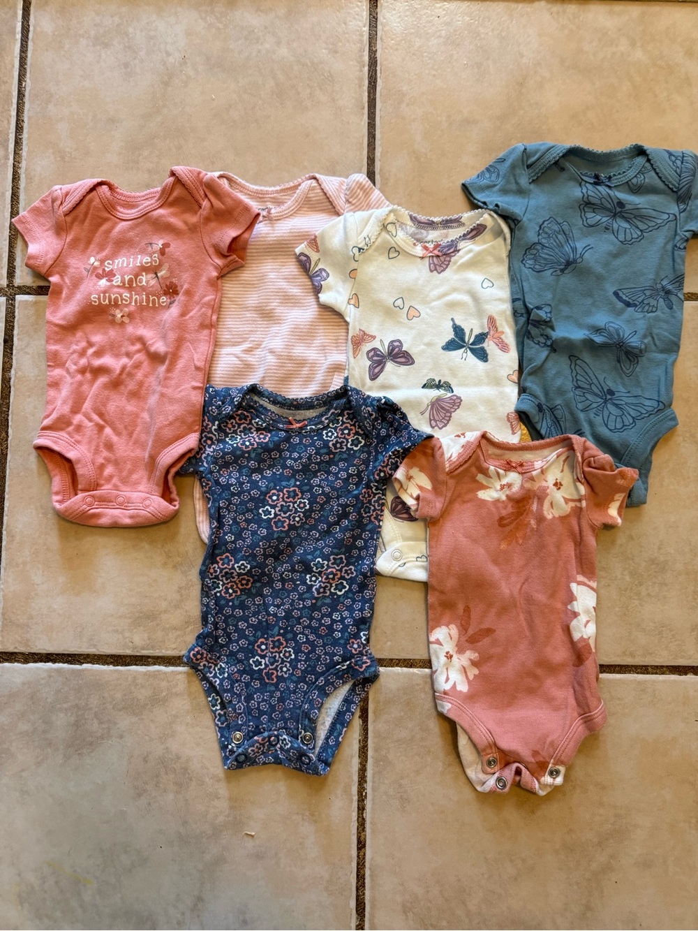Carters newborn onesies bundle
